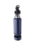 Gourde isotherme  en acier inoxydable de 1 000 ml Nathaniel Matières : acier inoxydable Couleurs : noir goodies entreprise desig