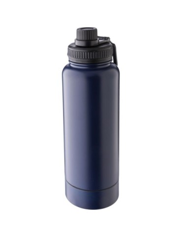 Gourde isotherme  en acier inoxydable de 1 000 ml Nathaniel Matières : acier inoxydable Couleurs : noir cadeau client original