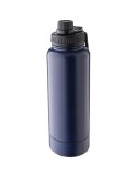 Gourde isotherme  en acier inoxydable de 1 000 ml Nathaniel Matières : acier inoxydable Couleurs : noir cadeau client original