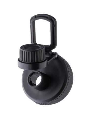 Gourde isotherme  en acier inoxydable de 1 000 ml Nathaniel Matières : acier inoxydable Couleurs : noir objet promo petit budget