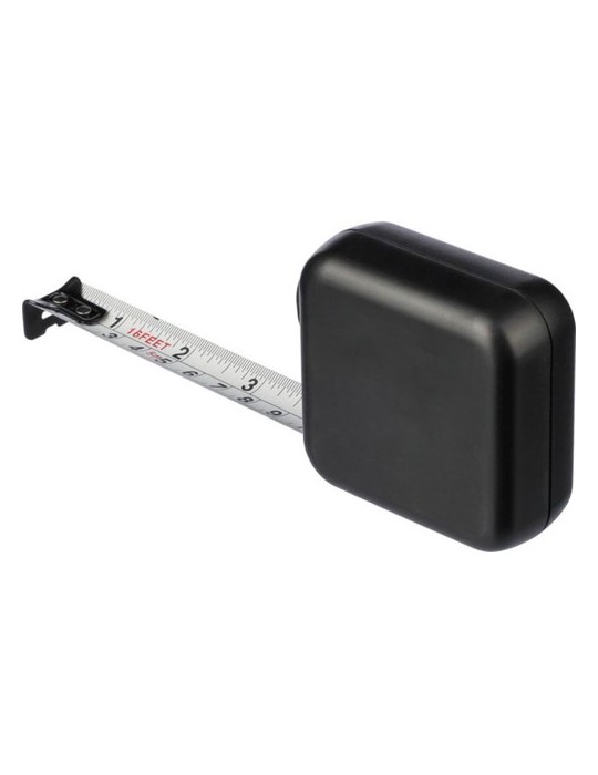 Mètre-ruban ABS  de 5 m - Donald Matières : ABS Couleurs : noir cadeau collaborateur premium
