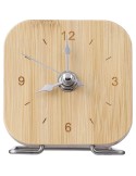 Horloge  en bambou - Jenny  
Porte-clé personnalisé en cuir recyclé - Joan Matières : bambou Couleurs : brun