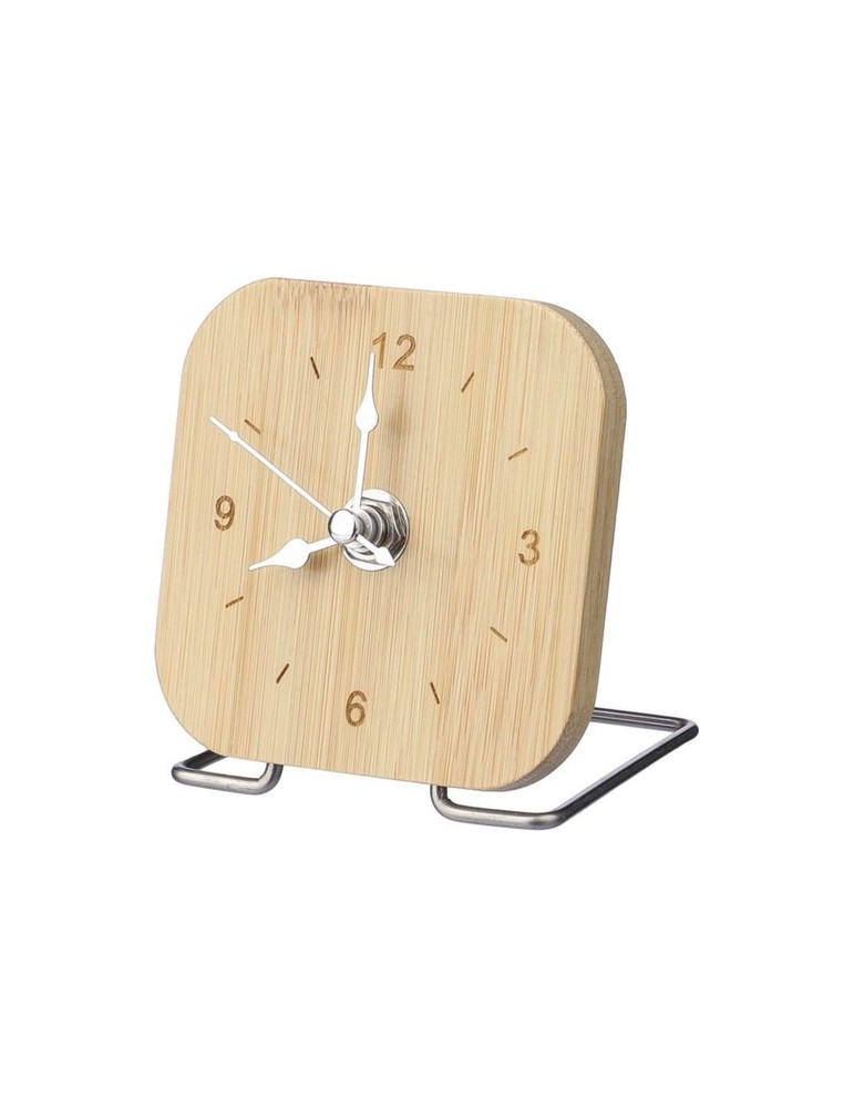 Horloge de bureau en bambou Jenny