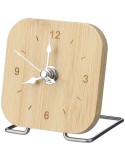Horloge  en bambou - Jenny  
Porte-clé personnalisé en cuir recyclé - Joan Matières : bambou Couleurs : brun personnalisable ave