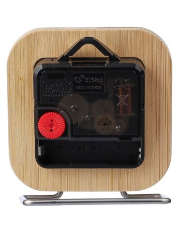 Horloge  en bambou - Jenny  
Porte-clé personnalisé en cuir recyclé - Joan Matières : bambou Couleurs : brun cadeau entreprise p