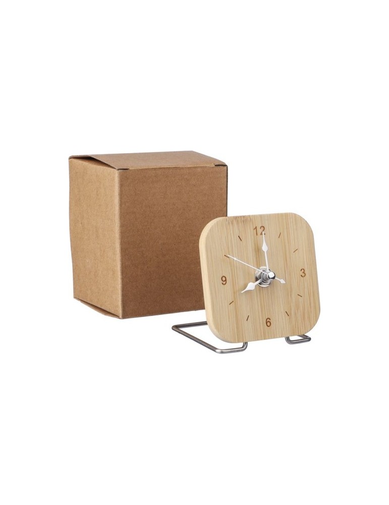 Horloge de bureau en bambou Jenny