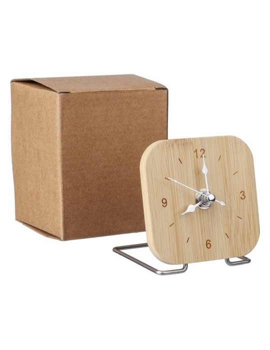 Horloge de bureau en bambou Jenny