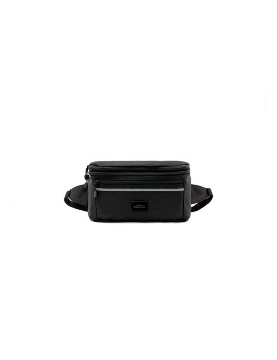 Sac convertible publicitaire Combo Brandcharger, 3 en 1 avec utilisation bureau et transport. Horloge de bureau   Matières : pol
