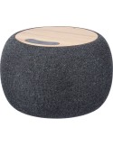 Enceinte sans fil  en bambou et ABS recyclé - Lyle Matières : bambou Couleurs : noir