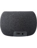 Enceinte sans fil  en bambou et ABS recyclé - Lyle Matières : bambou Couleurs : noir goodies publicitaire événementiel