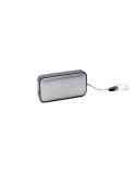 Enceinte sans fil publicitaire Nano de Brandcharger Matières : aluminium Couleurs : argenté