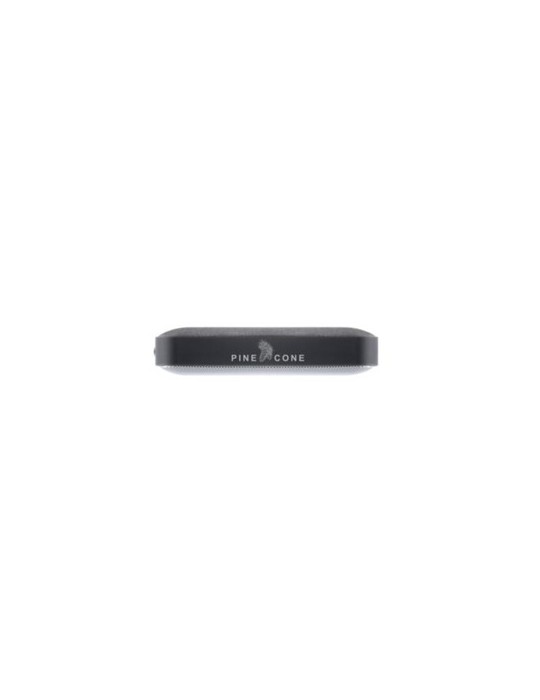 Enceinte sans fil publicitaire Nano de Brandcharger Matières : aluminium Couleurs : argenté personnalisable avec votre logo