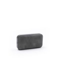 Enceinte sans fil publicitaire Nano de Brandcharger Matières : aluminium Couleurs : argenté impression haute définition