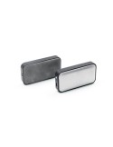 Enceinte sans fil publicitaire Nano de Brandcharger Matières : aluminium Couleurs : argenté objet promotionnel éco-responsable