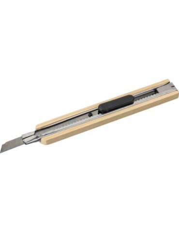 Cutter publicitaire en bambou Jeffrey Matières : bambou Couleurs : brun livraison express 24h 48h
