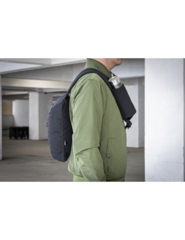 Sac à dos publicitaire Sling de Brandcharger Matières : polyester Couleurs : noir goodies publicitaire événementiel