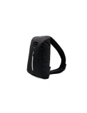 Sac à dos publicitaire Sling de Brandcharger Matières : polyester Couleurs : noir marquage laser ultra précis