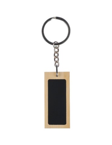 Porte-clé publicitaire en bambou - Geoffrey