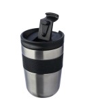 Mug isotherme  en acier inoxydable recyclé - Keith Matières : acier inoxydable Couleurs : argenté objet promotionnel éco-respons