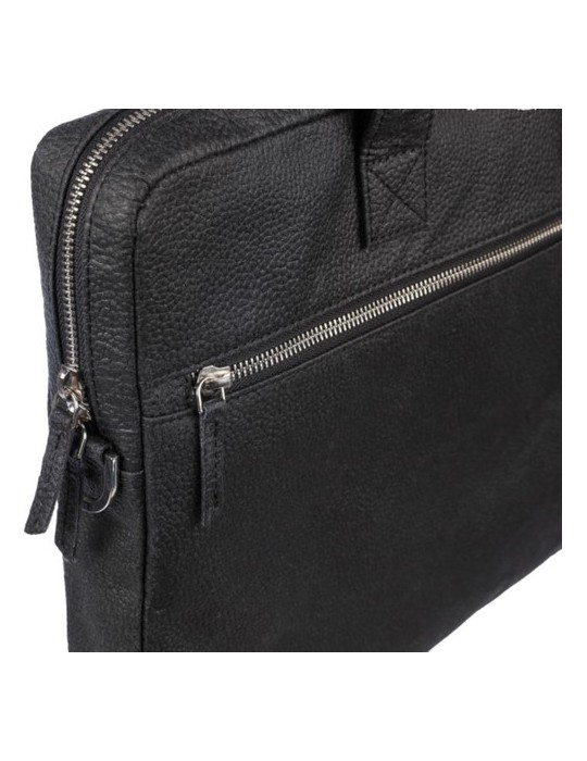 Sacoche porte-ordinateur de 15''en peau de tomate Lillian