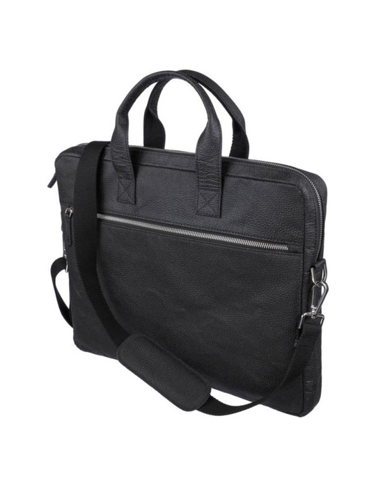 Sacoche porte-ordinateur de 15''en peau de tomate Lillian