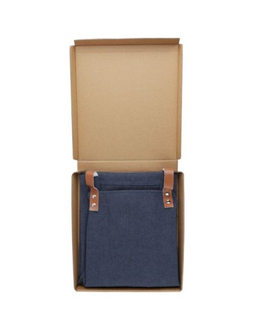 Tablier publicitaire en denim 280g/m² Greg Matières : coton Couleurs : bleu livraison express 24h 48h