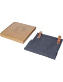 Tablier publicitaire en denim 280g/m² Greg Matières : coton Couleurs : bleu personnalisation rapide en France