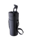 Gourde isotherme publicitaire de 730 ml en acier inoxydable Kelvin Matières : acier inoxydable Couleurs : noir objet promotionne