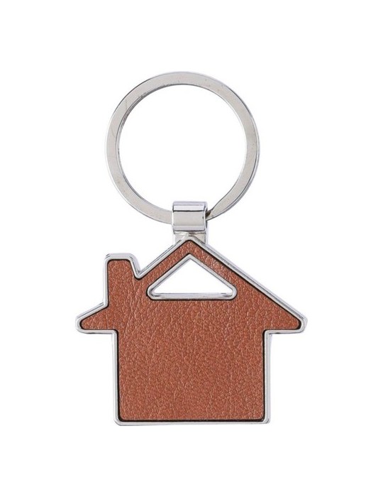 Porte-clé en cuir recyclé Jim