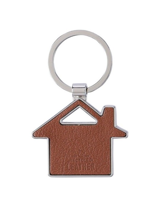 Porte-clé en cuir recyclé Jim