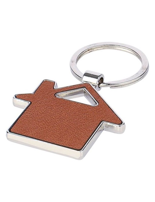 Porte-clé en cuir recyclé Jim