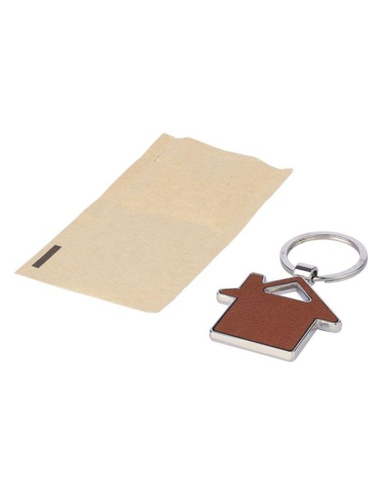 Porte-clé en cuir recyclé Jim