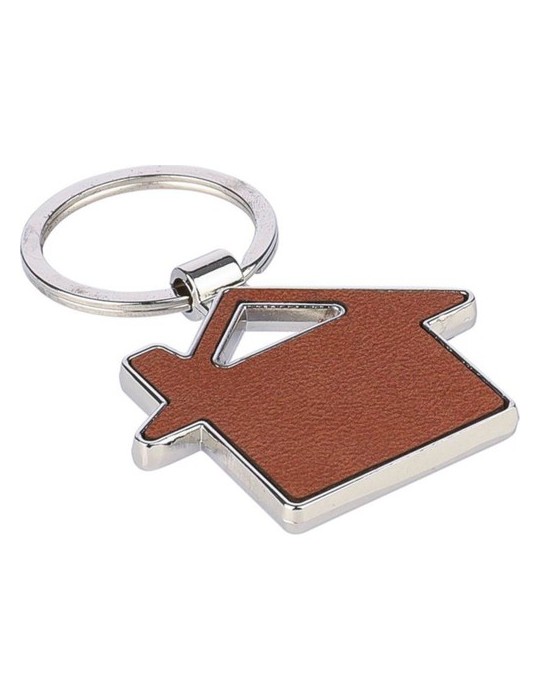 Porte-clé en cuir recyclé Jim