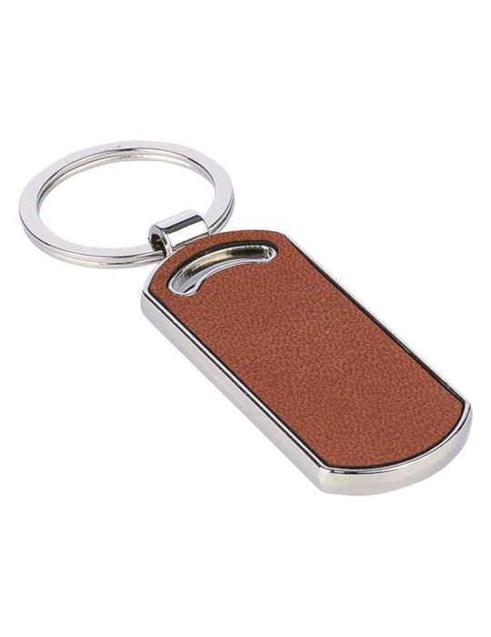 Porte-clé en cuir recyclé Jill