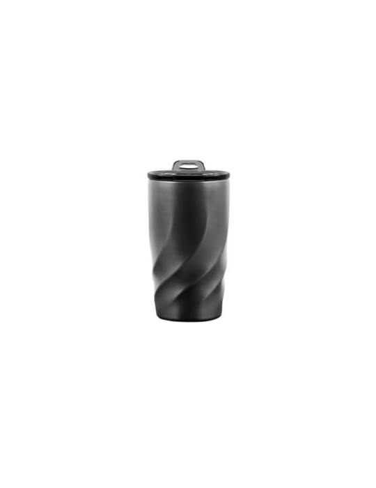 Mug nomade publicitaire  Vortex Calix Brandcharger Matières : acier inoxydable Couleurs : gun