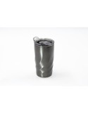Mug nomade publicitaire  Vortex Calix Brandcharger Matières : acier inoxydable Couleurs : gun livraison express 24h 48h
