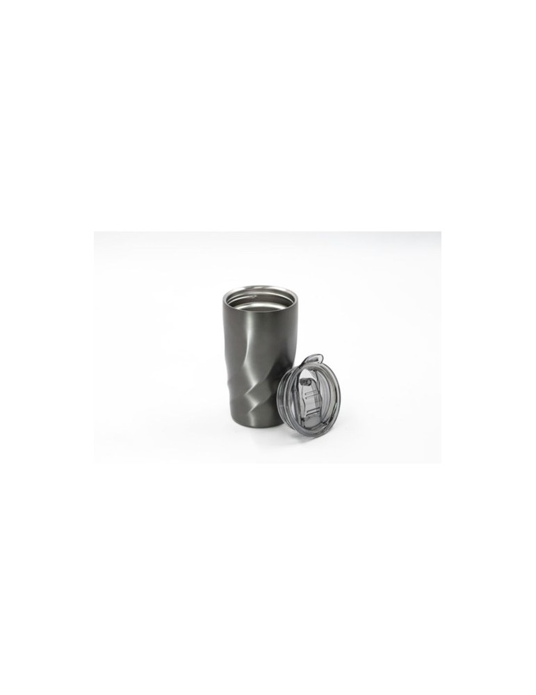 Mug nomade publicitaire  Vortex Calix Brandcharger Matières : acier inoxydable Couleurs : gun personnalisation rapide en France