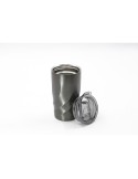Mug nomade publicitaire  Vortex Calix Brandcharger Matières : acier inoxydable Couleurs : gun personnalisation rapide en France