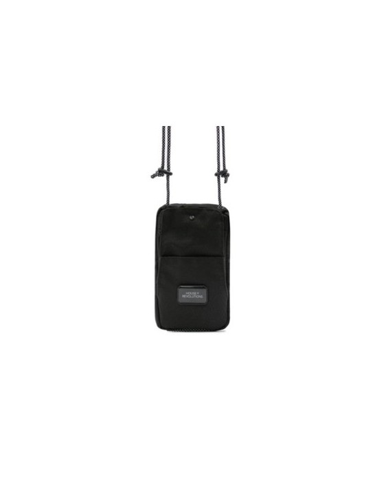 Sac bandoulière publicitaire personnalisé Brandcharger Solo Matières : polyester Couleurs : noir personnalisable avec votre logo