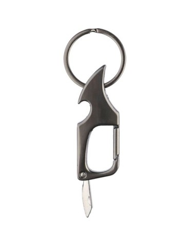 Porte-clés mousqueton en métal personnalisé Bella Matières : métal Couleurs : gun cadeau entreprise pas cher