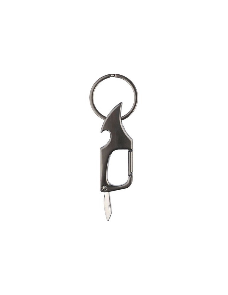 Porte-clés mousqueton en métal personnalisé Bella Matières : métal Couleurs : gun cadeau entreprise pas cher