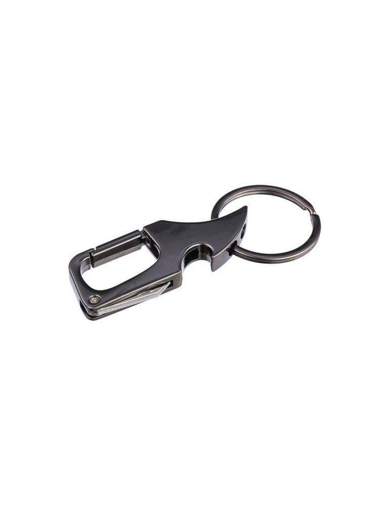 Porte-clés mousqueton en métal personnalisé Bella Matières : métal Couleurs : gun impression haute définition