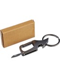 Porte-clés mousqueton en métal personnalisé Bella Matières : métal Couleurs : gun livraison express 24h 48h