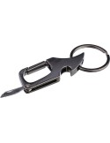 Porte-clés mousqueton en métal personnalisé Bella Matières : métal Couleurs : gun objet promotionnel éco-responsable