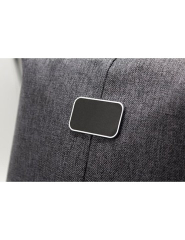 Sac à dos publicitaire personnalisé Brandcharger Phantom Matières : polyester Couleurs : gris personnalisation rapide en France