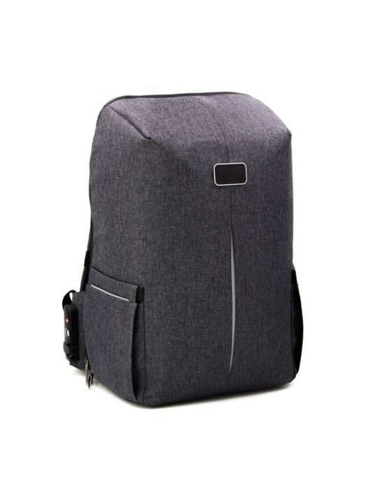 Sac à dos publicitaire personnalisé Brandcharger Phantom Matières : polyester Couleurs : gris impression logo haute qualité
