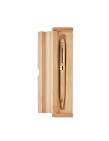 Stylo bille coffret bambou ETNA