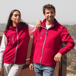 Veste Softshell Personnalisée Confortable et Stylée Grechel pas cher Matières : polyester Taille textile : S Couleurs : noir cad