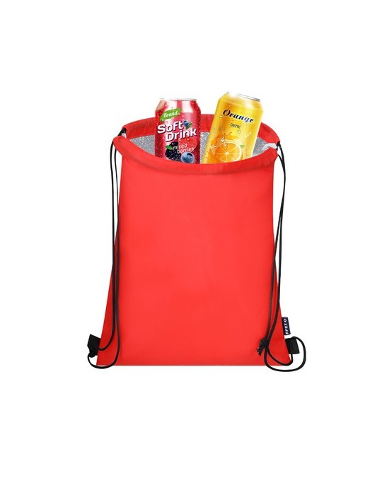 Sac à Dos Éco-responsable Glacière Publicitaire Karzux Matières : aluminium Couleurs : jaune personnalisation sur mesure