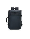 Sac à Dos Publicitaire Éco-responsable Rigan Matières : PU Couleurs : bleu marine
